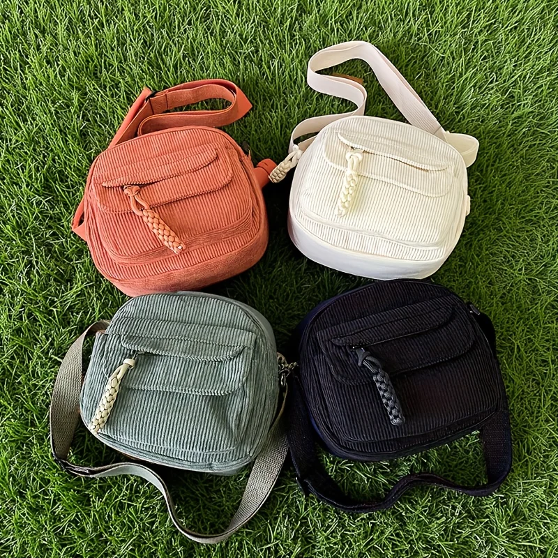 

Strawberry Pattern Mobile Phone Pouch Bags for Woman Student Daily Crossbody Bags, Cute Teen Girl Single Shoulder Messenger Bag