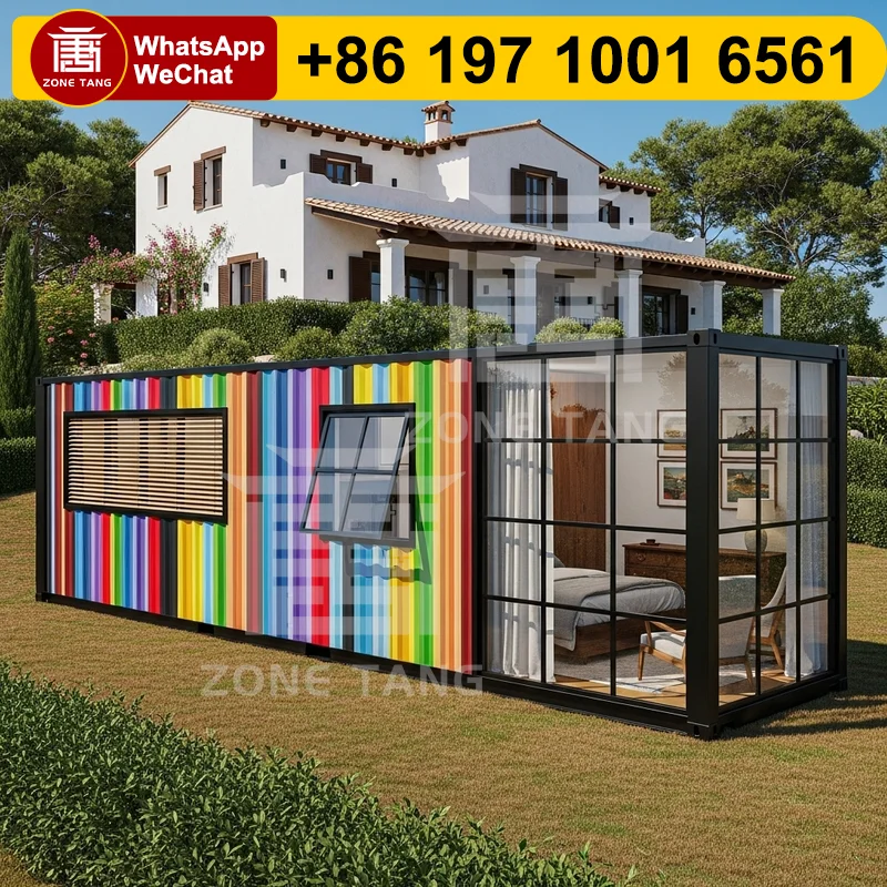 

Container House Pre Fabricated Homes Houses For Sale Global Shipping Post-war Reconstruction Materials High Quality Small Houses