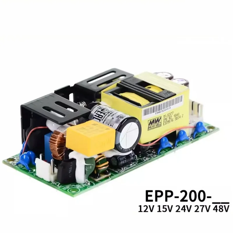 MEAN WELL EPP-200 EPP-200-12 EPP-200-15 EPP-200-24 EPP-200-27 EPP-200-48 200W PFC Bare Board Power Supply MEAN WELL