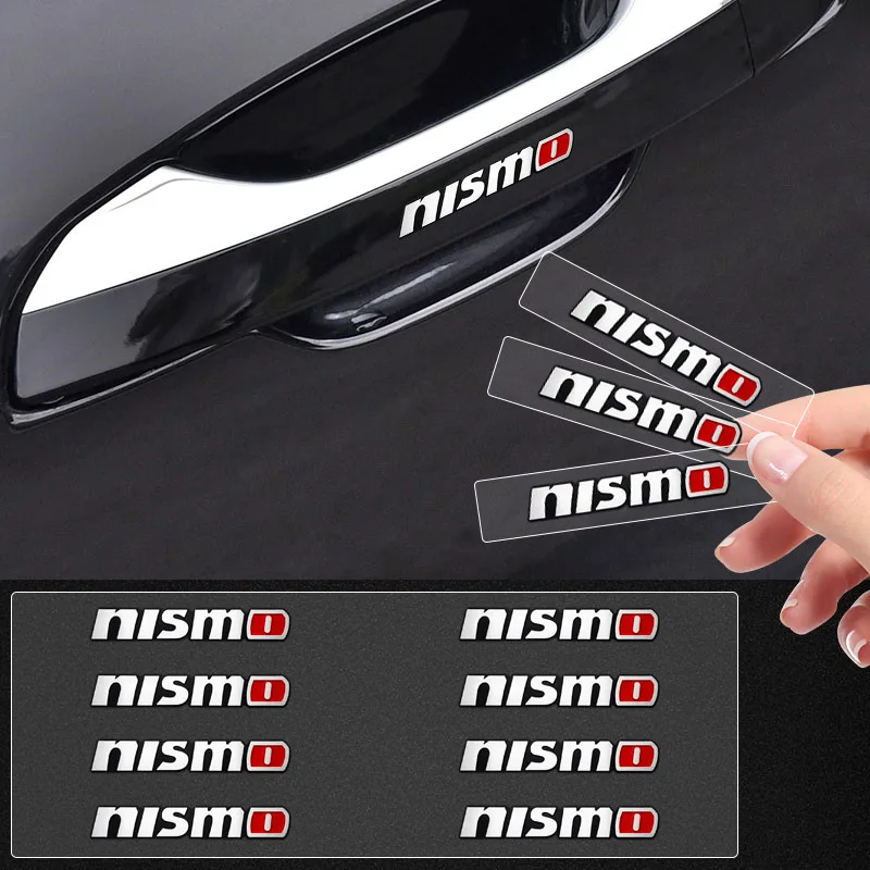 Car Interior Random Stickers Car Goods Car steering wheel Decals For Nissan Nismo Emblem R34 GTR Tiida Teana X-trail 1 2 Qashqa