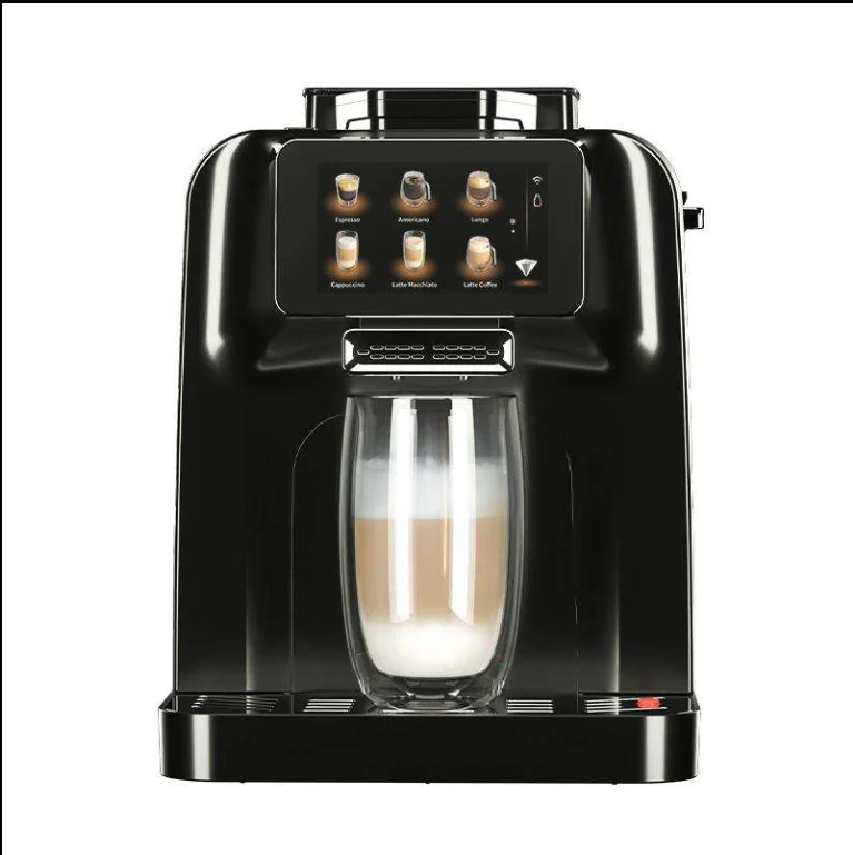 T3 Smart Hot Milk Cappuccino Beverage Screen Touch Automatic Commercial Espresso