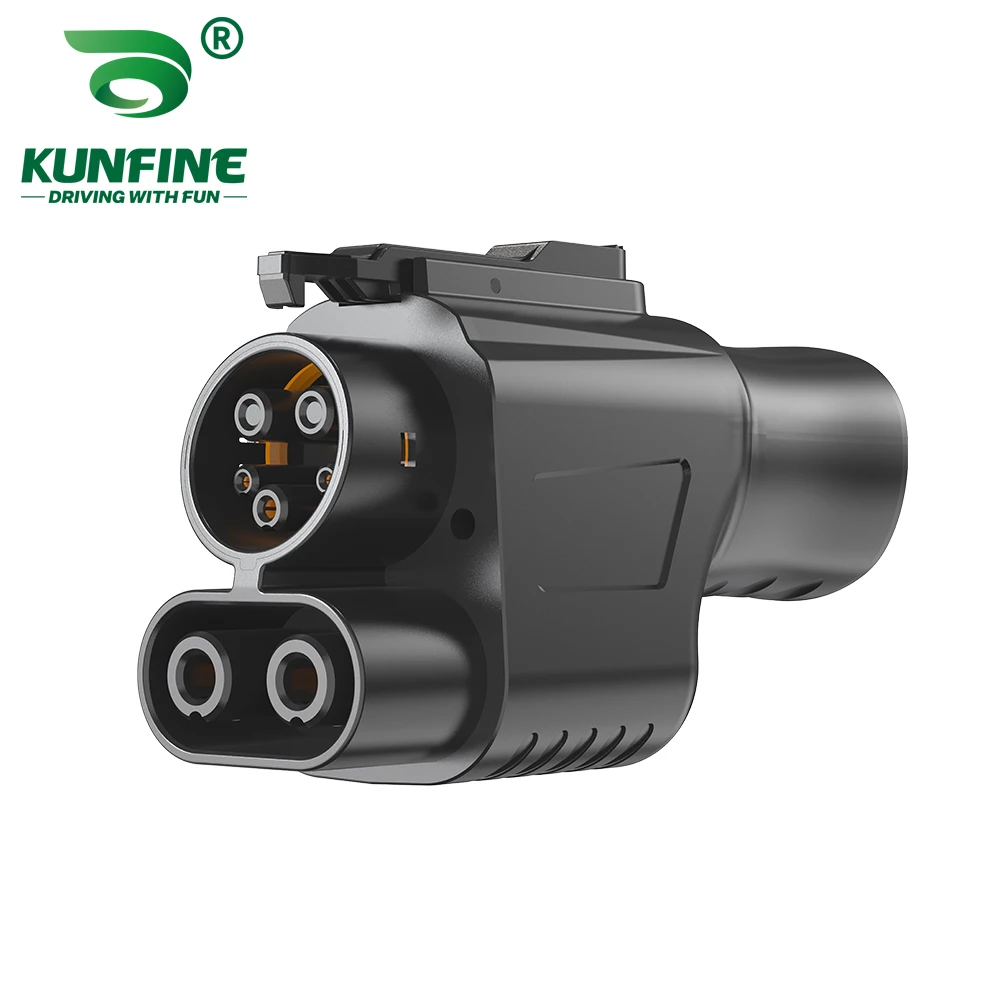 KUNFINE NACS to CCS1 adapter For ford Rivian GM car Tesla to CCS1 adaptor Compatible with DC Tesla Supercharger dc V1/V2/V3/V4