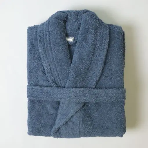 Albornoz Rizo de Algodón Absorbente y Esponjoso para Baño y 