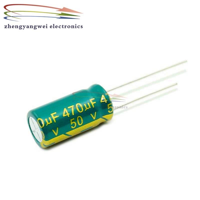 10x20mm 10v3300uf 16v1500uf 16v2200uf 25v1000uf 35v680uf 35v1000uf 50v470uf High frequency low resistance Electrolytic Capacitor