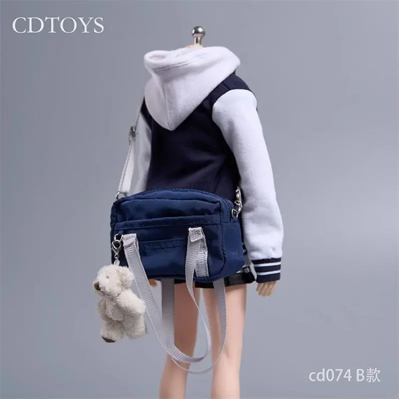 Cdtoys Cd074 1/6 女性兵士野球ジャージフード付きスウェットシャツプリーツスカートセット模型玩具フィット 12 インチアクションフィギュア在庫あり