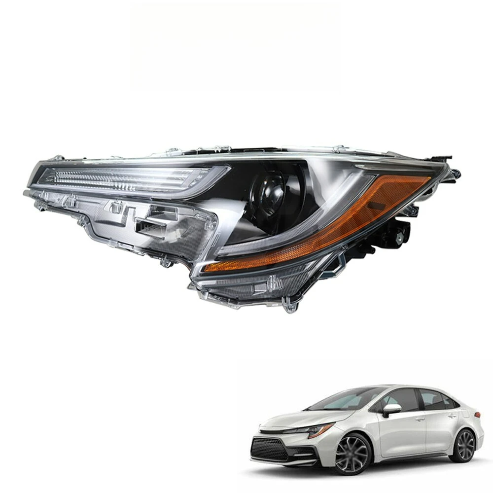 

LED Projector Headlight Headlamp Halogen Driver LH For Toyota Corolla 2020-2021