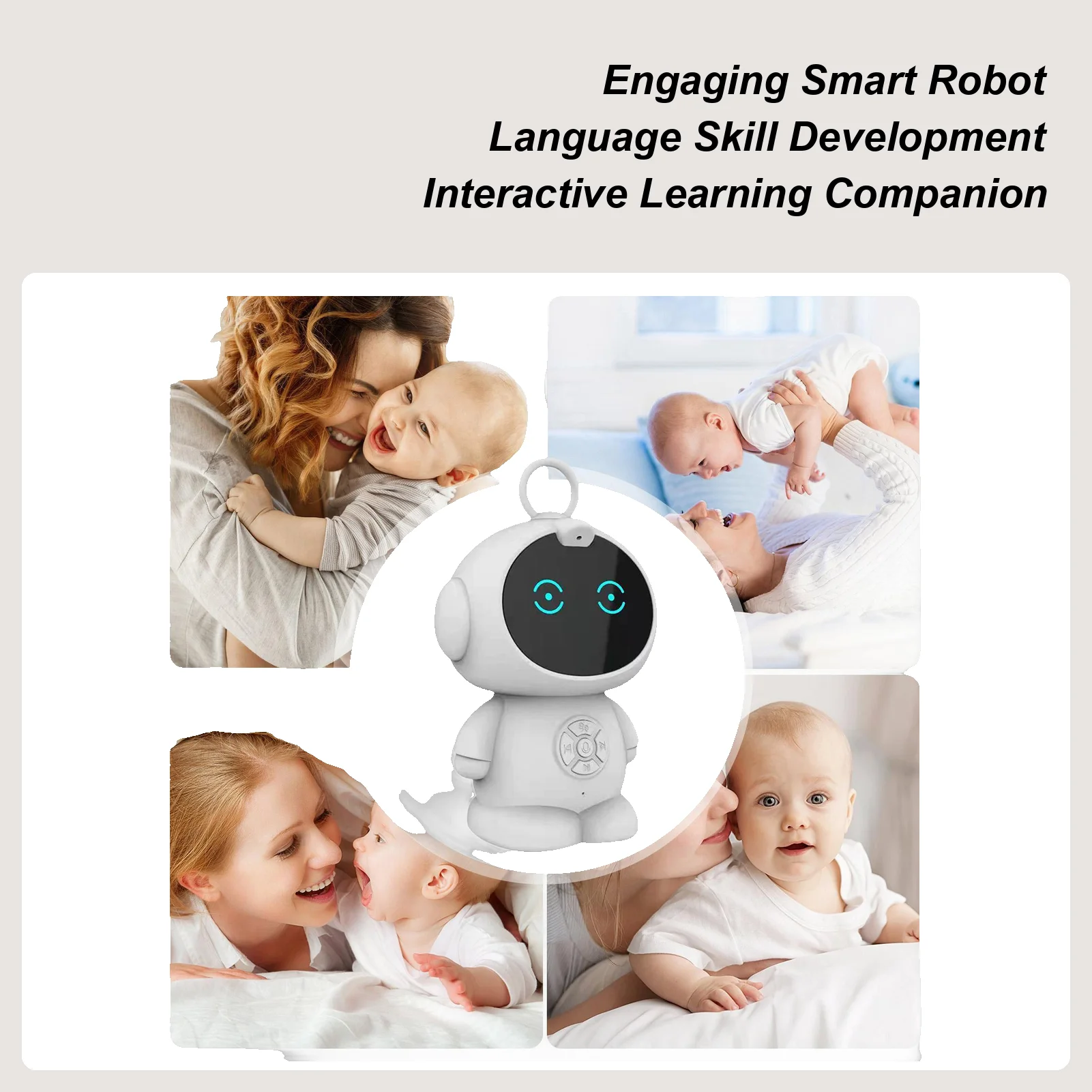 ألعاب تعليمية مبكرة روبوت ذكي AI للأطفال للتعرف على الكلام وآلة التعلم التعليمية التفاعلية الصوتية #1