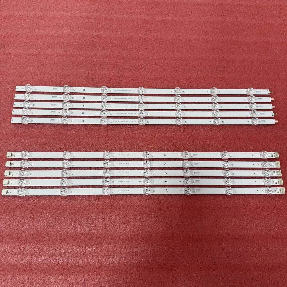 

Полный комплект светодиодной ленты для телевизора HISENSE 55 дюймов 55R6 55E76GQT 55E76GQTUK SVH550F10