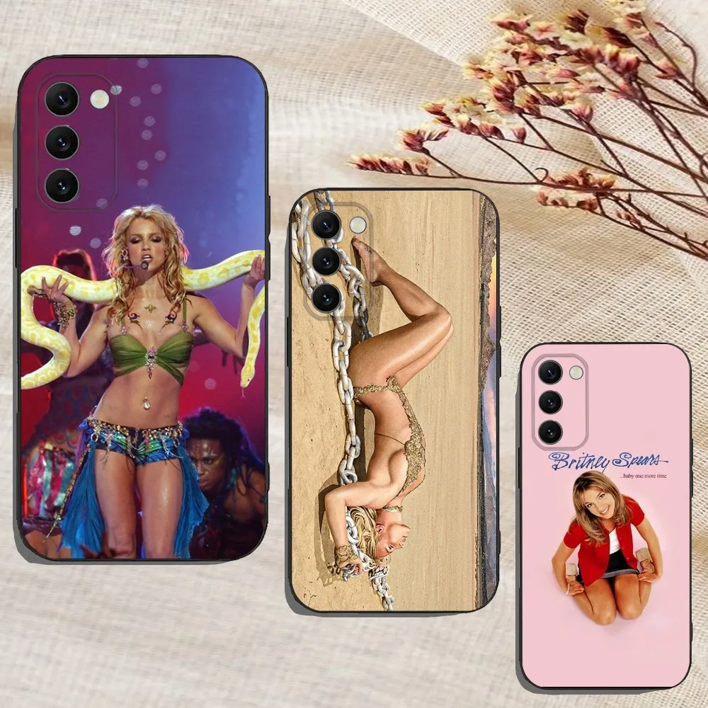 Singer B-Britney S-Spears Phone Case For Samsung Galaxy A20,A21s,A22,A31,A32,A52,A53,A72,73,A80,A91Soft Black Cover