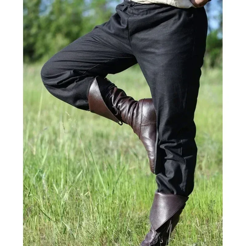 القرون الوسطى تأثيري الرجال أحذية بولي Pu فارس بيرتي الرجعية الدانتيل يصل آرتشر تأثيري حلي عصر النهضة القوطية Steampunk الأحذية يتوهم الخامس