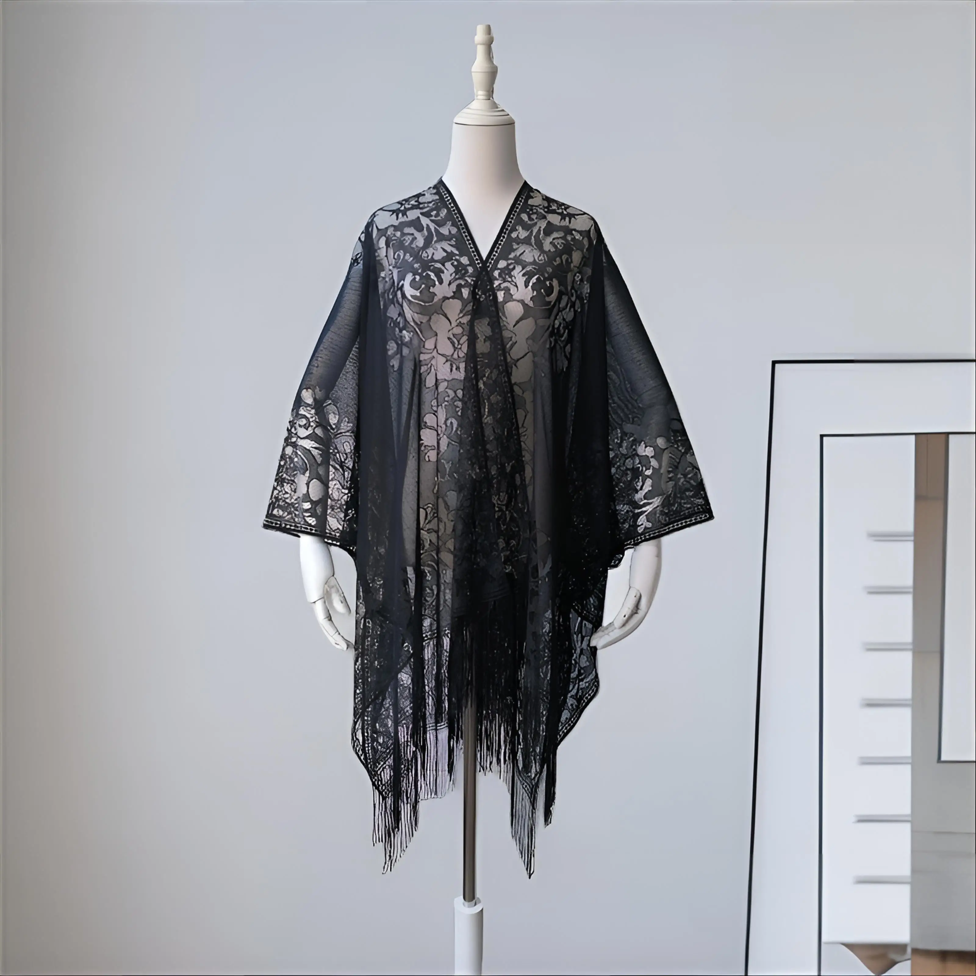 Cobrir oficial feminino pareo arco-íris impresso faixas caleidoscópio luz multicolorido resort leopardo queimado praia sarong estilo