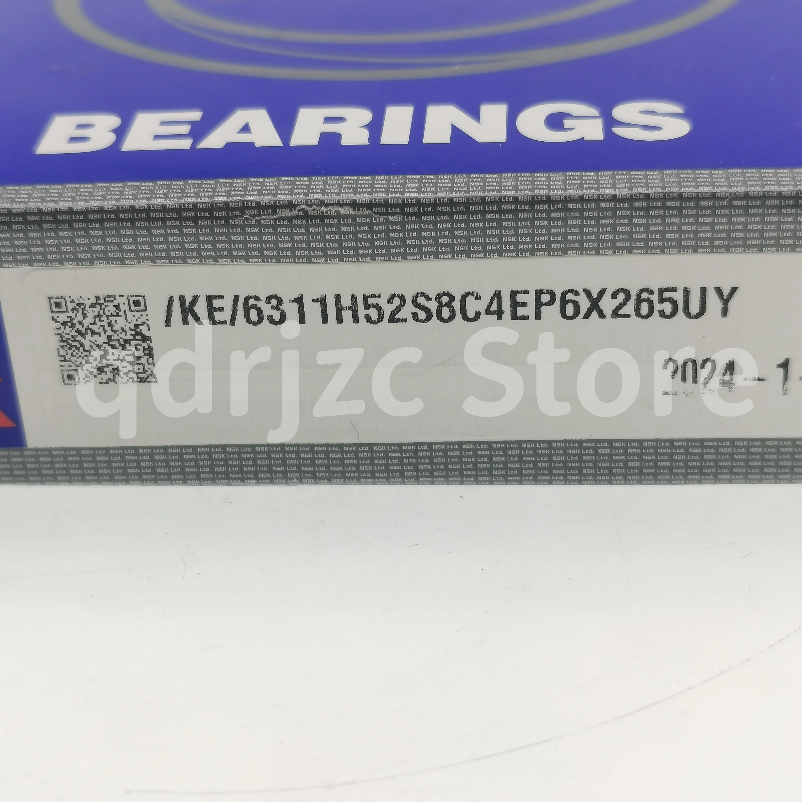 Deep groove ball bearing with outer ring insulation for traction motor /KE/6311H52S8C4EP6X265UY
