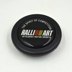 JDM-bocina Universal Rallyart para volante de coche de carreras, botones para volante, para JDM Mitsubishi EVO