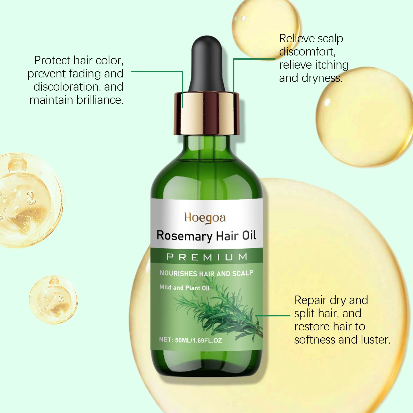 Ätherisches Rosmarin-Haaröl, K – Rosemary Hair Oil Bewertung und Preis