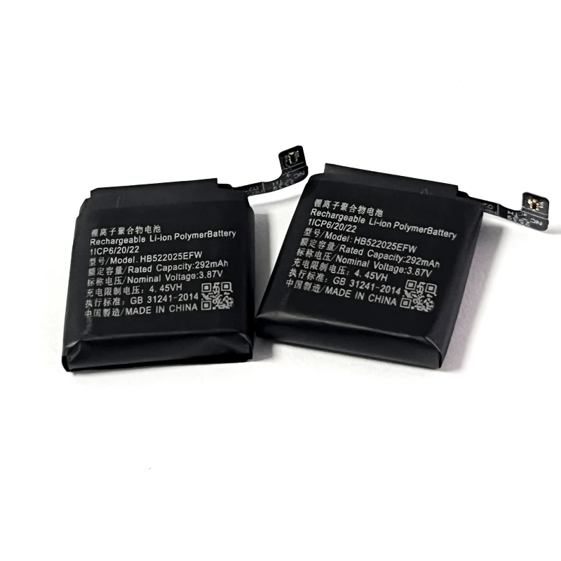 Replacement Battery HB522025EFW 292mAh for Huawei GT 3 42MM/GT3 Pro 43mm Smart Watch Rechargeable Li-Ion Polymer Batteries image 4