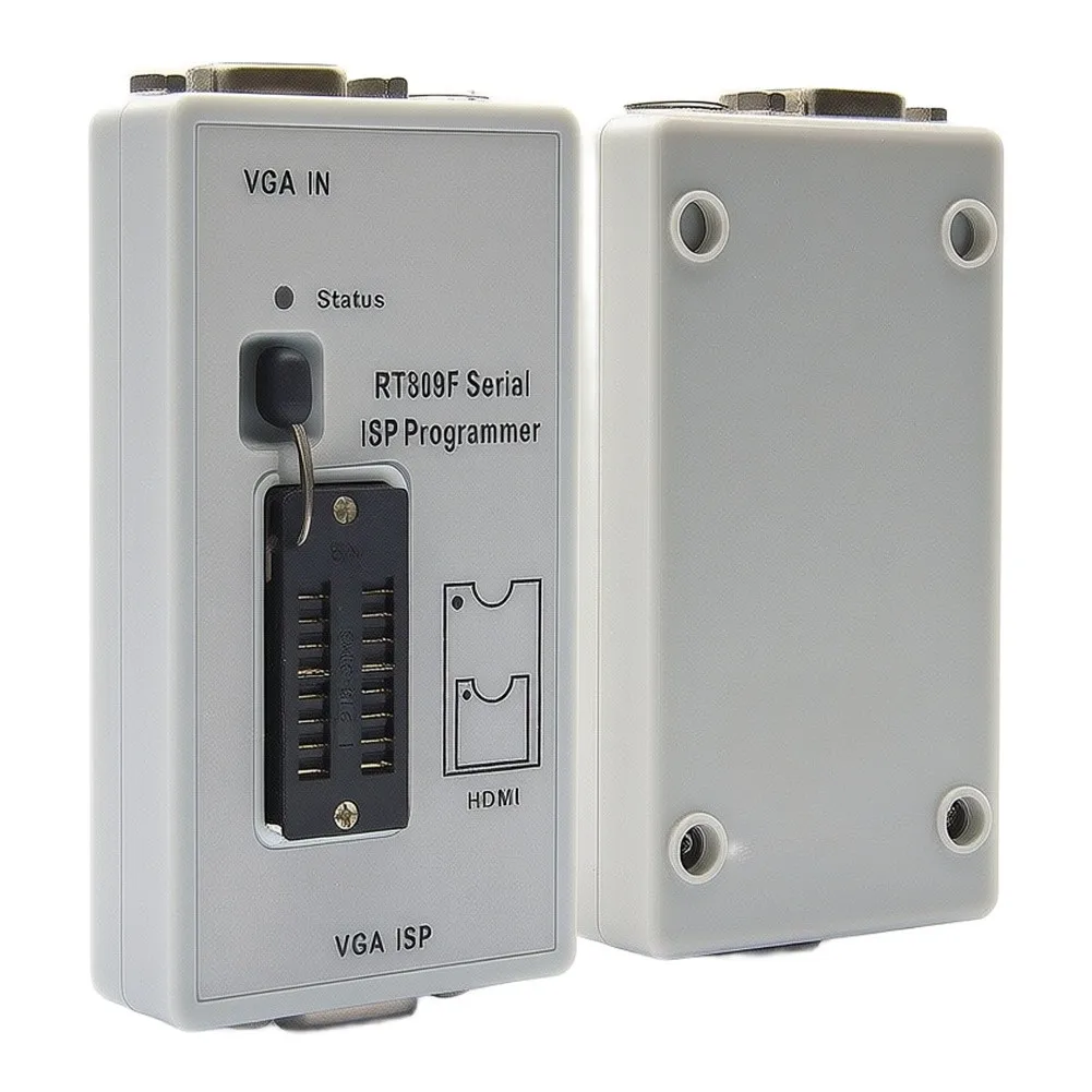 For RT809F Programmer for LCD Monitor Repair Supports RTD2120 RTD2122 NT68F63 WT61P4 SE1059 Online Programming