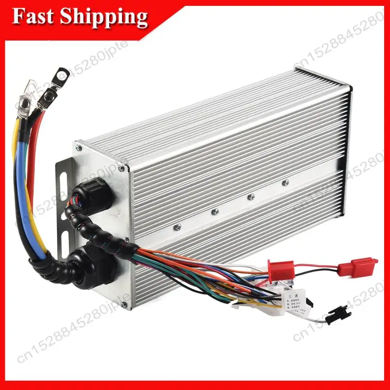 -ABUB 48V-72V 5000W Tricycle FOC Controller، سيارة تعمل بالبطارية، وحدة تحكم ذكية بدون فرش، سيارة كهربائية