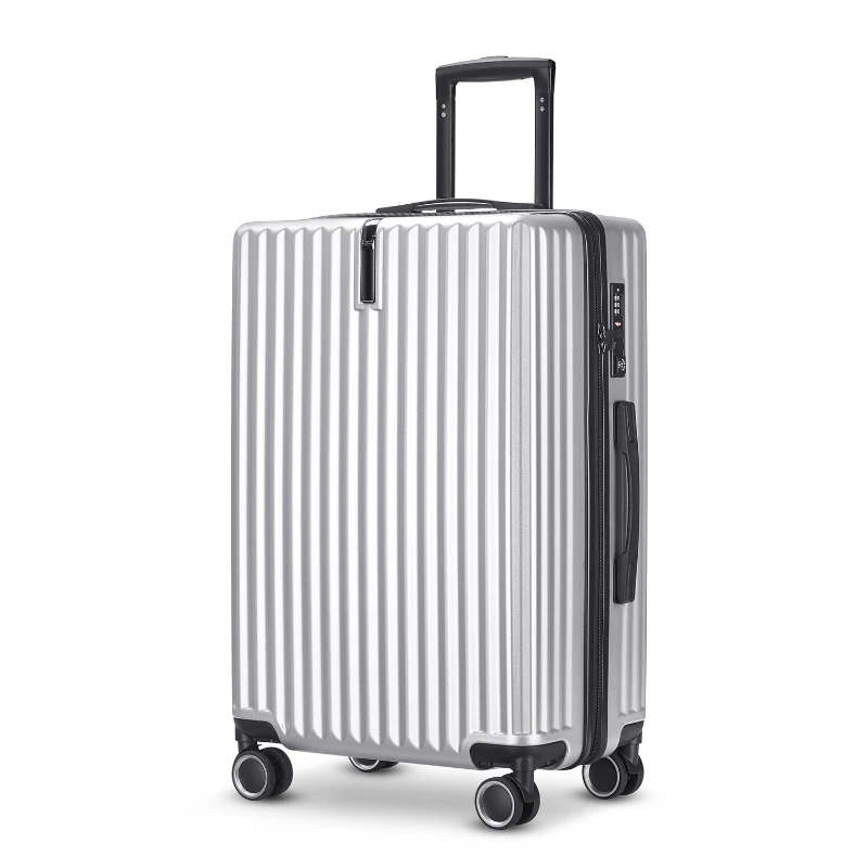 PC Draw-Bar Box 20-Inch Fixed Boarding Luggage Three-Piece Universal Wheel Password Luggage and Suitcase trolley wheel bag