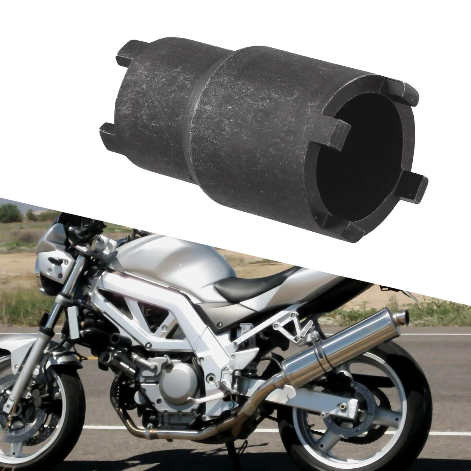 4 Pins Socket Clutch Nut Removal Spanner Wrench Tool for Motorcycle Use 20mm 24mm Fits CRF50 XR200 XR250 Models