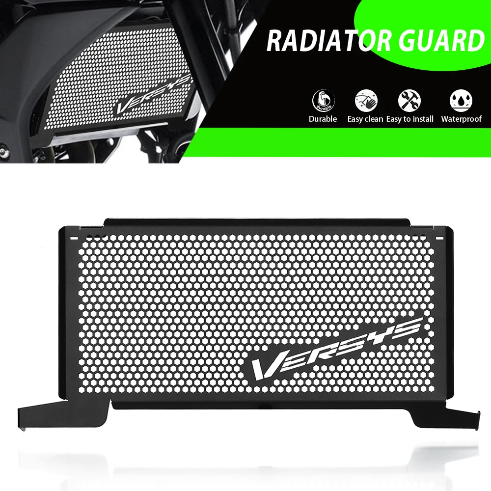 

Motorcycle Radiator Grill Guard Grille Protector Cover For Kawasaki Versys 650 Versys650 2015-2020 2021 2022 2023 2024 2025 2026