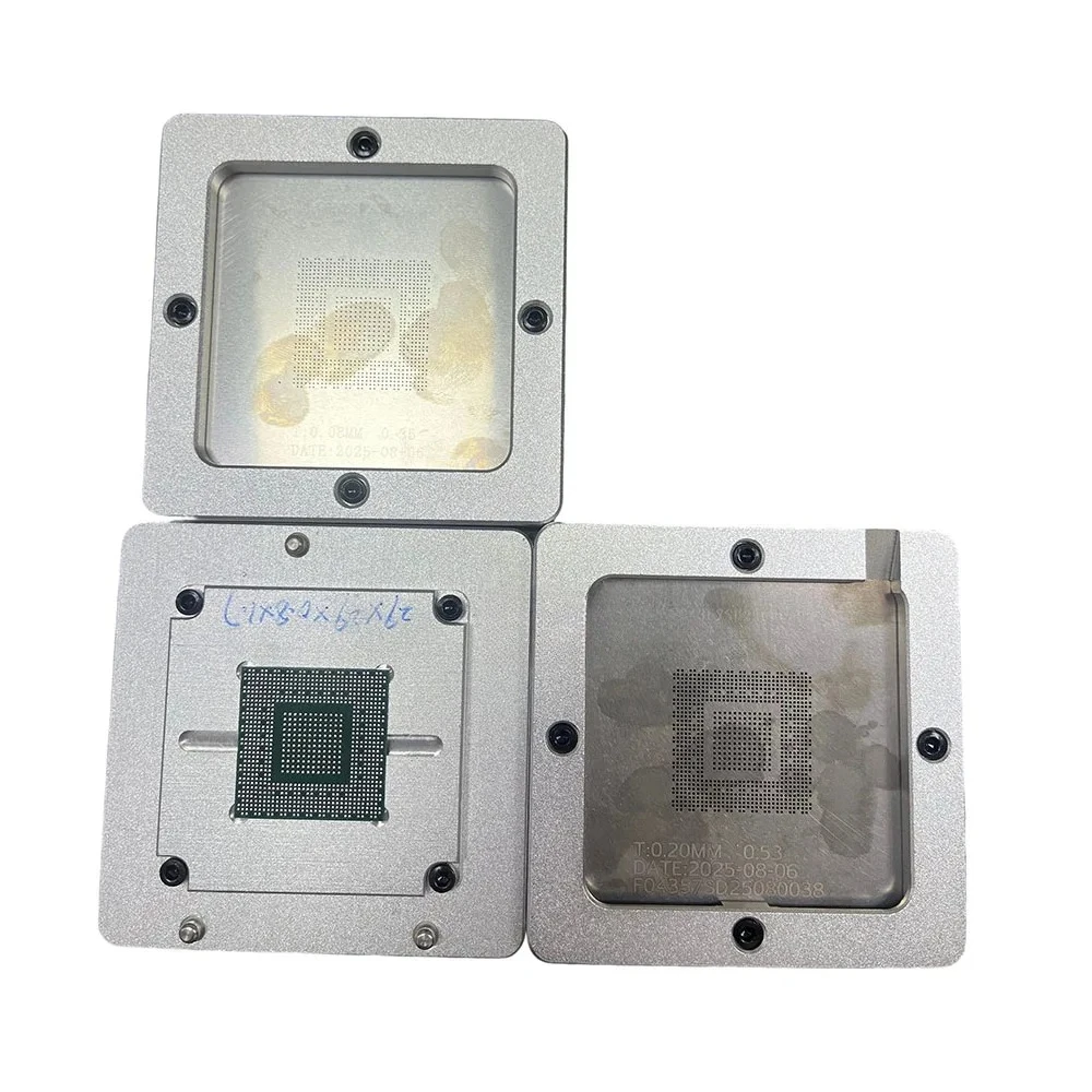 BGA Reballing Stencil set GP107-400-A1 Positioning Plate Plant tin Net For BGA Reballing Platform