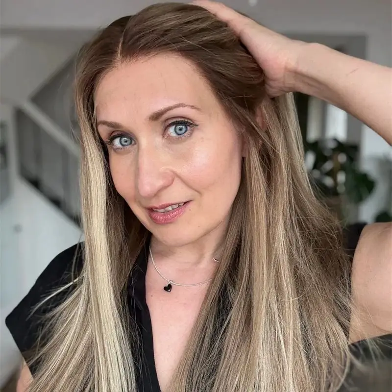 13X4 أومبير شقراء براون Balayage HD الدانتيل شعر مستعار أمامي طويل مستقيم بوب شعر مستعار للنساء الاصطناعية قبل قطعها شعري غلويليس شعر مستعار