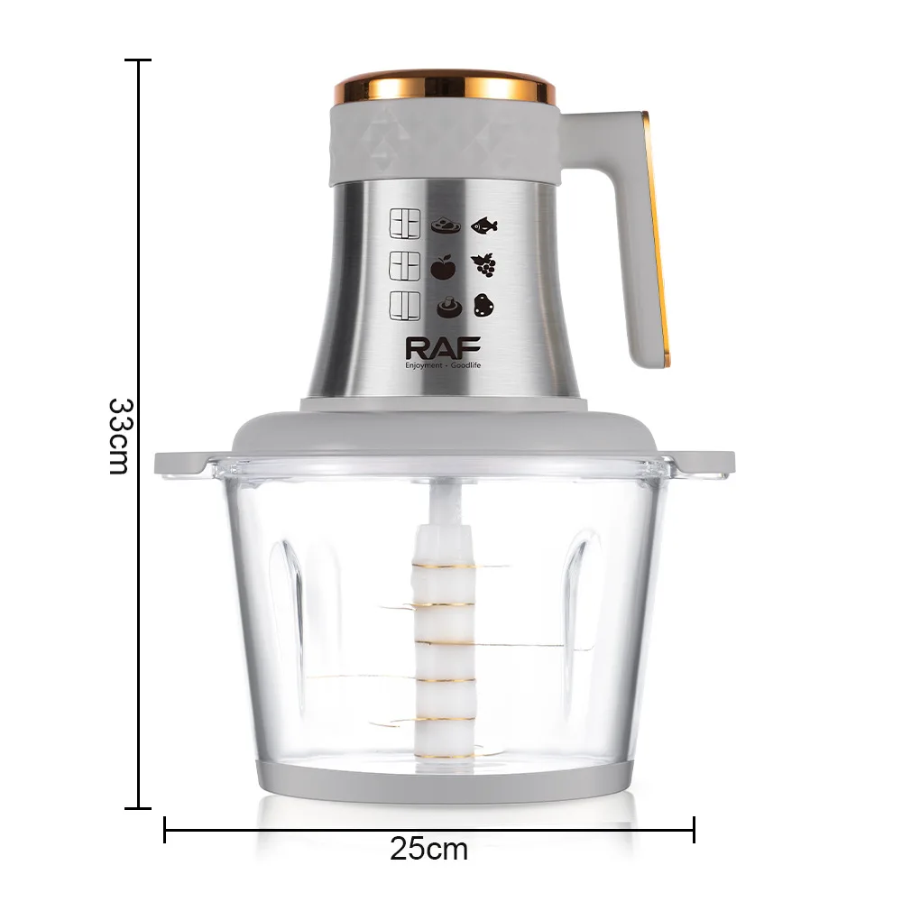 

Electric Meat Grinder with Touch Screen, Large Capacity, Garlic Crusher, Meat Grinder, 3L