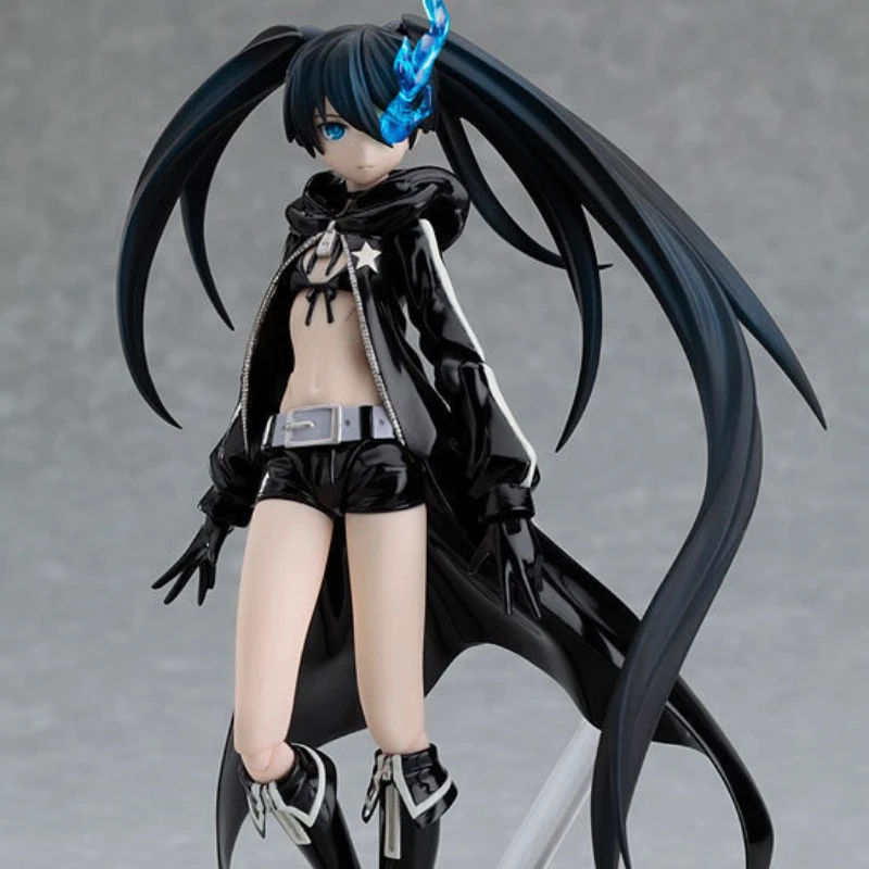 15CM Figma Black Rock Shooter Hatsune Model Ornaments Movable Joints Sword Action Statue Collection  Handicraft Holiday Gifts