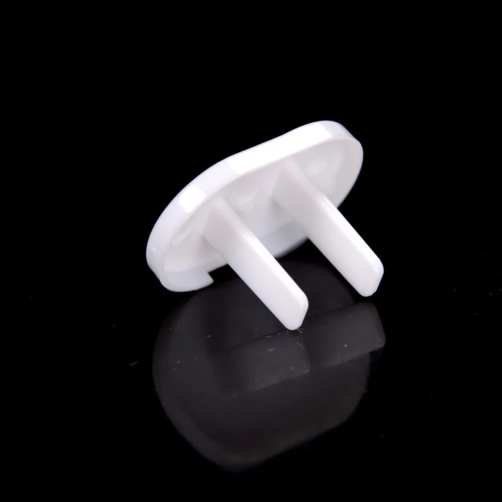 

50Pcs White Electric Socket Covers Outlet Protectors for Child Safety No Tools Required for Removal