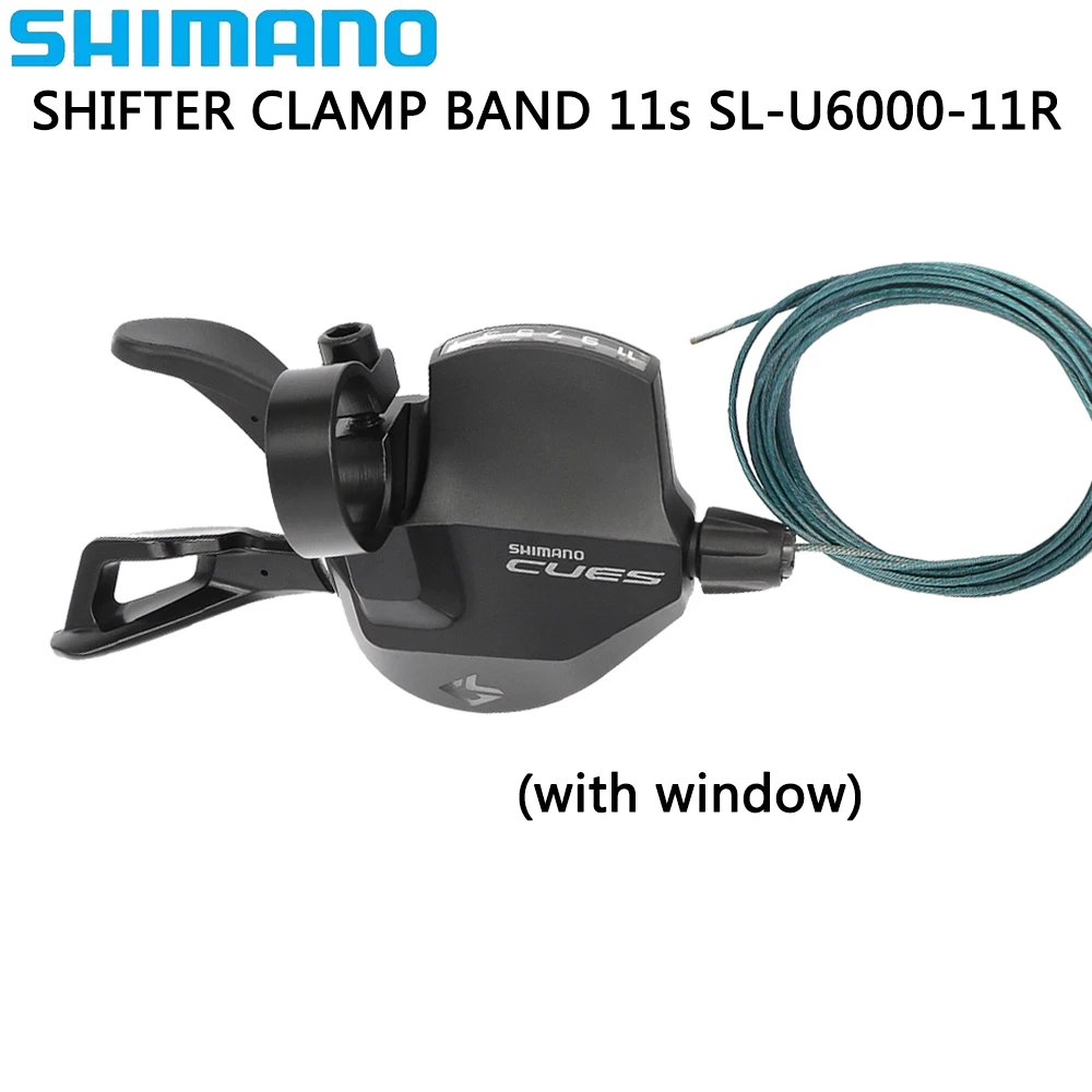 SHIMANO CUES U6000 11 Speed Derailleur Shift Lever RD-U6000 Rear Derailleur CS-LG400-11 45T/48T for Mountain Bike Original Parts