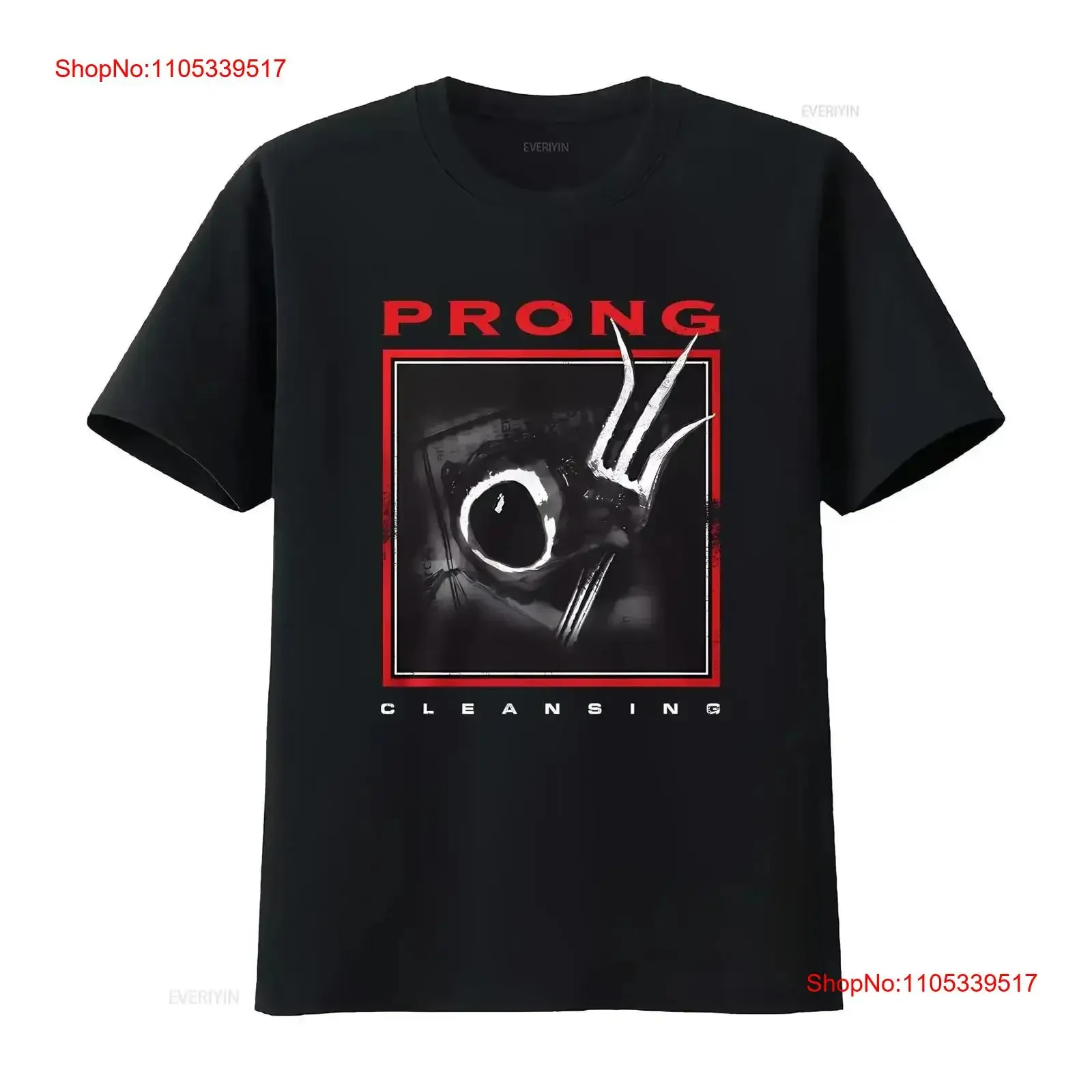 New Prong Cleansing For Fan Cotton Black Size S to 4XL T Shirt AC293 vintage Washed Stretched streetwear Slightly Comfortable