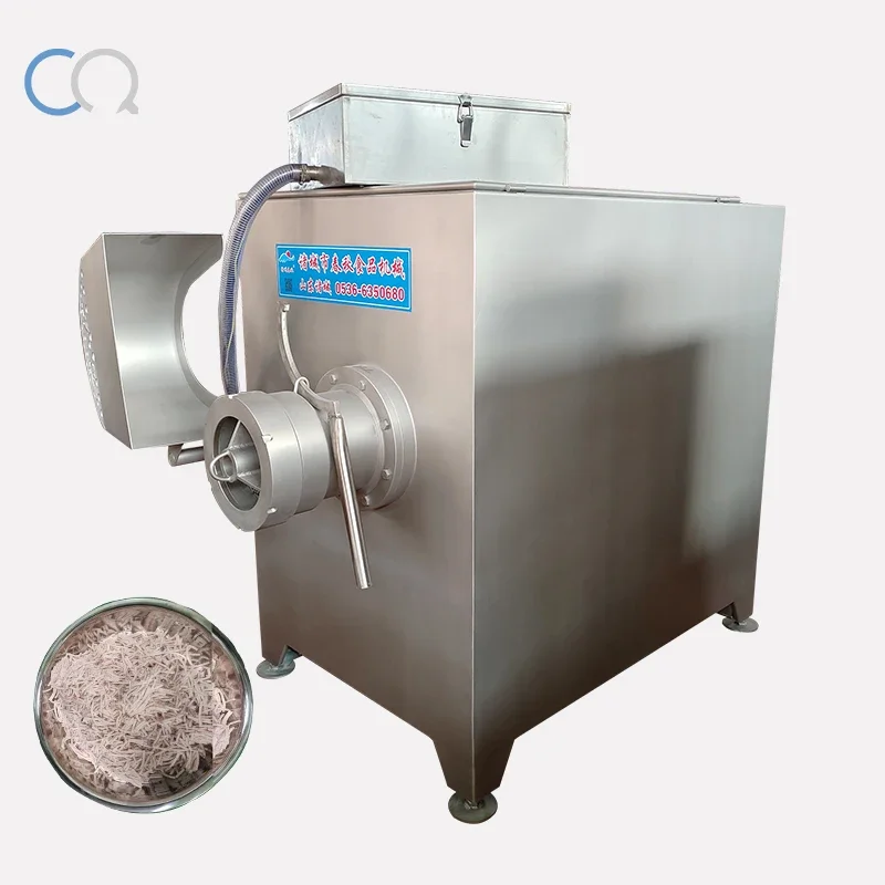 Minus 18 Degrees Frozen Meat Board Big Capacity Industrial Electric Frozen Meat Grinder Machine/ Meat Block Grinder