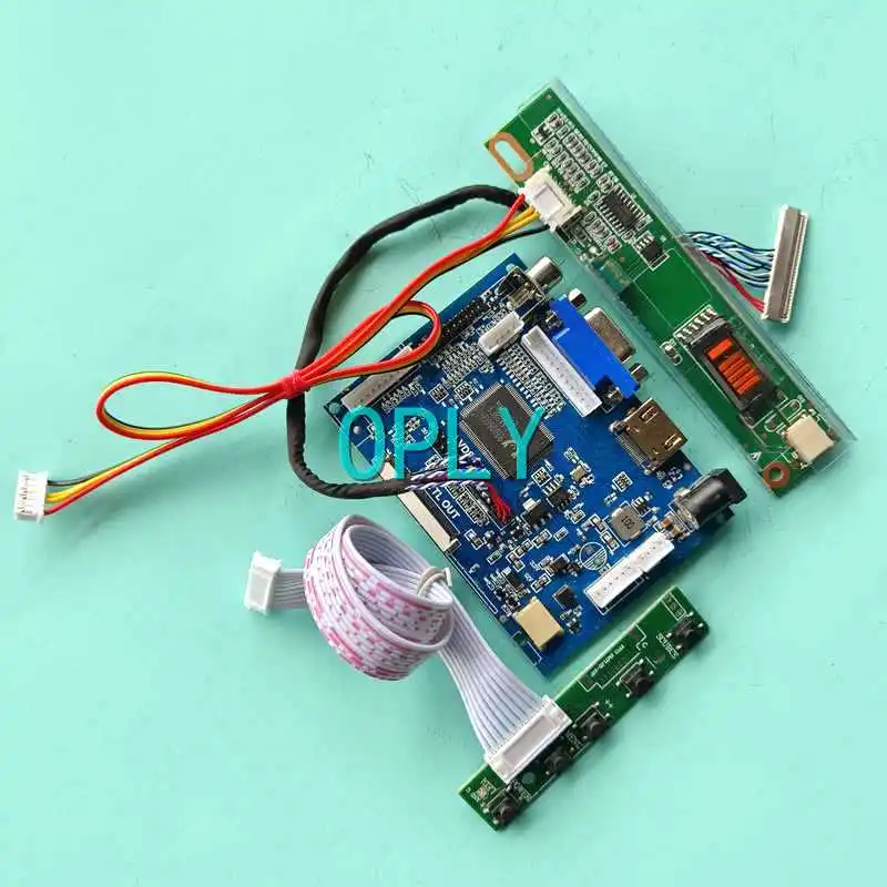 

Плата контроллера экрана для ноутбука LP141WP1 QD14TL03, LVDS 30 Pin 14,1 "1440*900 AV VGA HDMI-совместимая 1ccfl, Комплект «сделай сам»