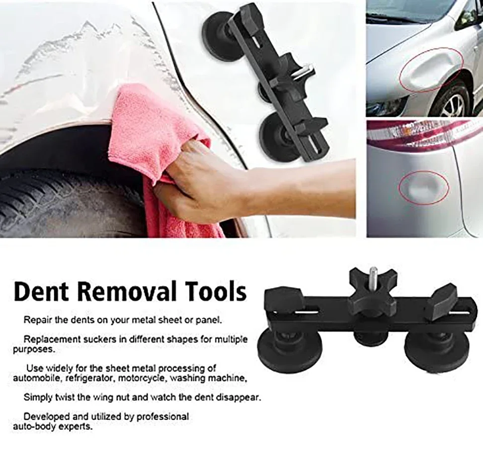 New Adjustable Car Dent Repair Tools EU Plug Glue Gun Auto Dent Removal Kit Automotive Paintless Dent Repair Kit for Vehicle