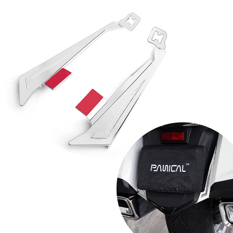 PANICAL Chrom-Dekorationsabdeckung für Honda Goldwing GL1800 2018-2026 Motorrad Vorder- und Heckgehäuse Schutz Zubehör – Detail 21