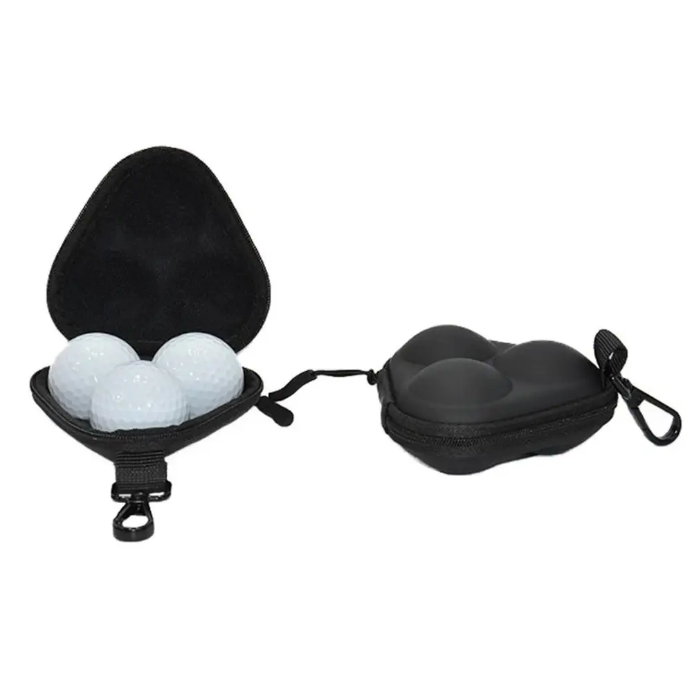 

Сумка для хранения мячей для гольфа премиум-класса из ЭВА, съемная портативная маленькая сумка для гольфа, герметичный чехол для хранения мячей для гольфа на открытом воздухе