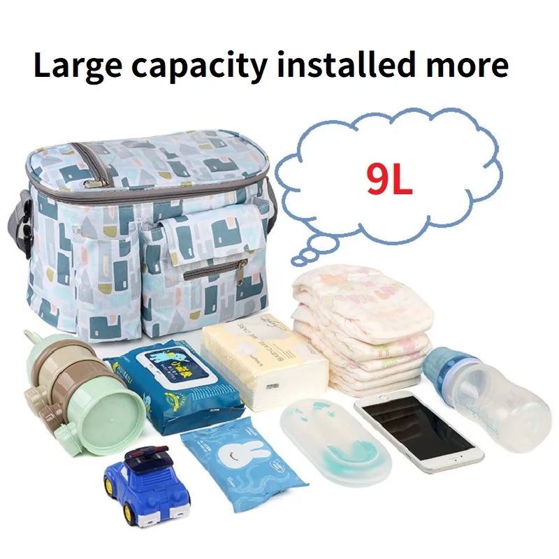 Universal Buggy Baby Pram Organizer Bottle Holder Stroller Storage Bag Mummy Bag Diaper Multipurpose Baby Stroller Accessories