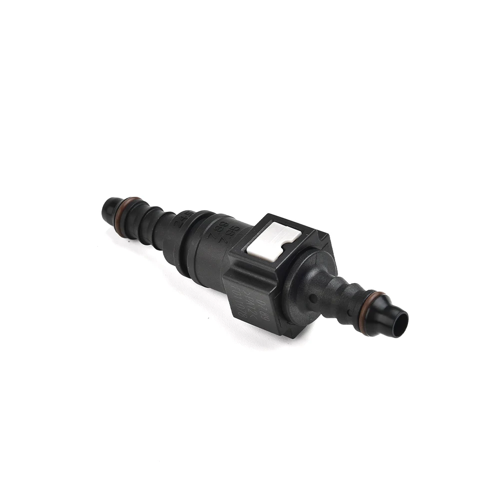 2PCS Fuel Line Hose Quick Release Connector Straight 7.89mm ID6 Pipe Coupler Quick Release Connector Motorcycle Parts