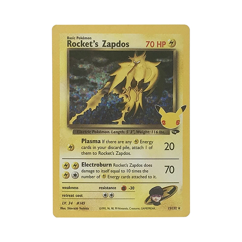 8.8X6.3Cm Pokemon 25. rocznica Diy V Max karty Pikachu Charizard trener gry bojowe rzadkie karty kolekcjonerskie zabawki prezenty