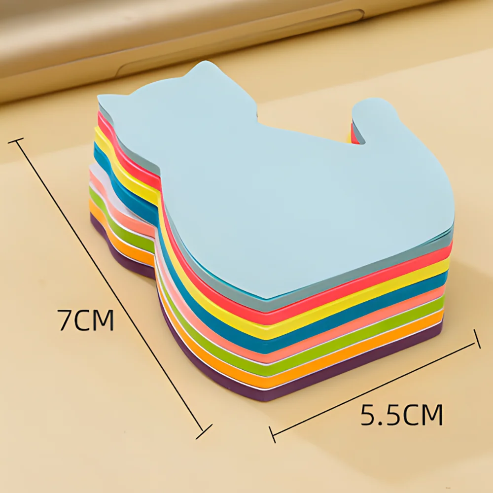 ملاحظات لاصقة يابانية لطيفة للقطط ، لوحة مذكرات كاواي ، مفكرة كتابة ورقية ، أدوات مكتبية لفتاة مضحكة ، قائمة تحقق ، مخطط ، علامة تبويب جدول الأعمال
