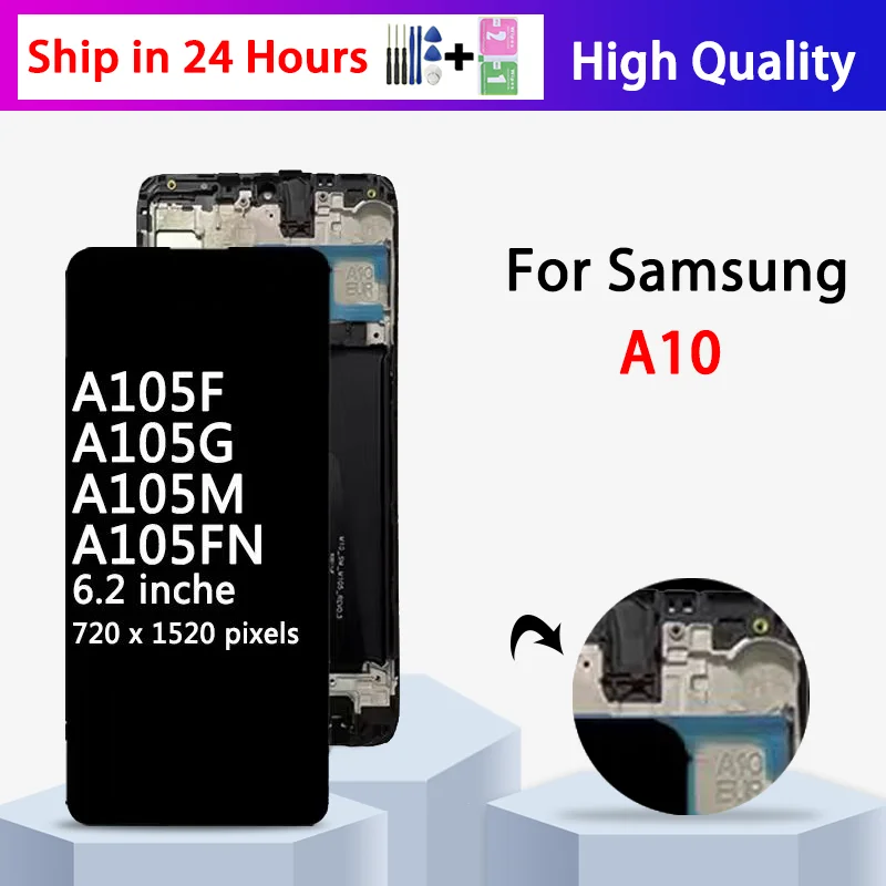 High Quality A105 LCD For Samsung A10 LCD A105F SM-A105F Display Screen replacement Digitizer Assembly Replacement
