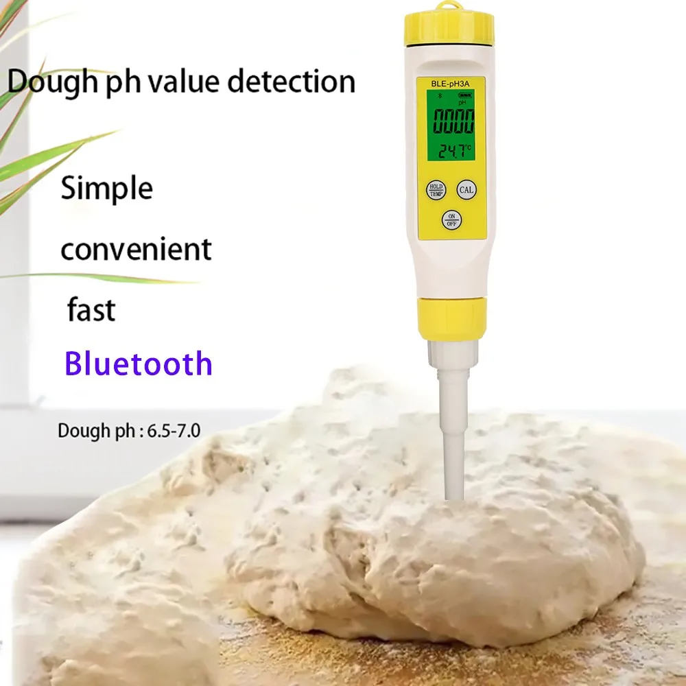 Portable PH Meter Professional LCD for Bluetooth with OEM ODM Saliva for Test Paint Meter