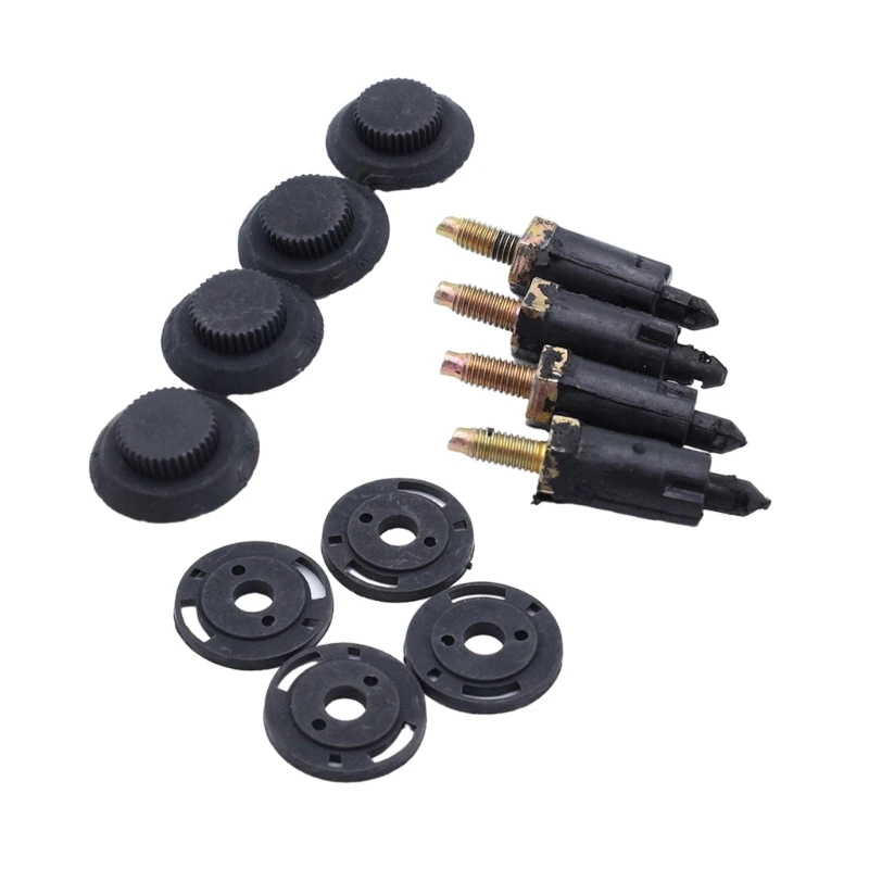 Upgraded Engine Cover Fasteners Engine Cover Bolt & Clip set Engine Cover Fasteners Car Accessories for 307 406 Durable