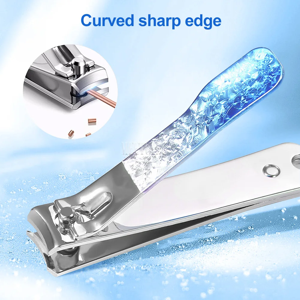 Professional Manicure Set Kit, Nail Clippers coloridos, Pedicure Ferramenta Pinças Sobrancelha Aço Inoxidável, Nail Trimmer Sets, Scissor