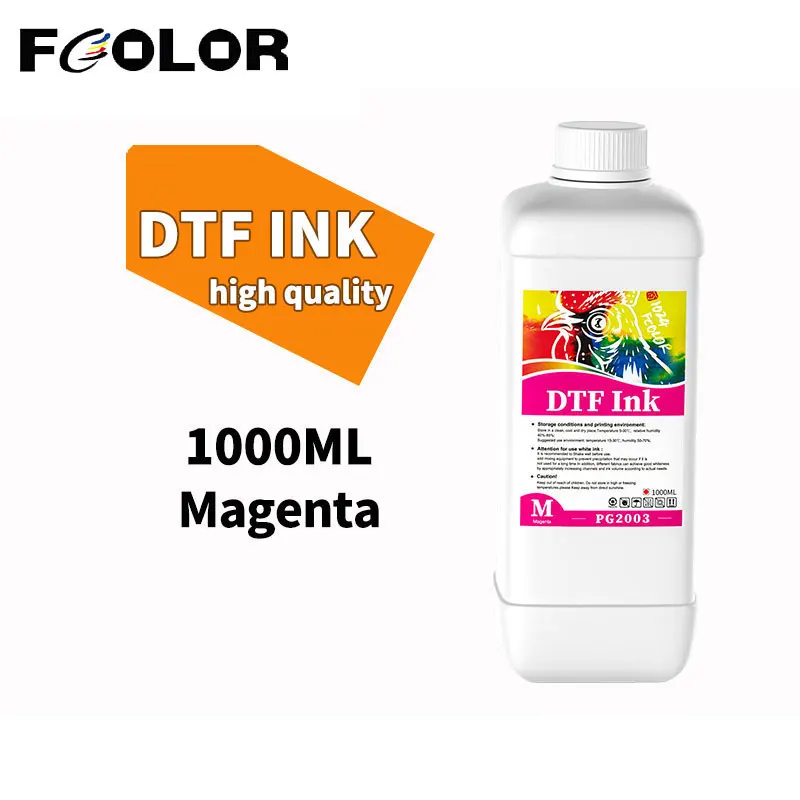 Fcolor Best DTF Ink PG2003 1000ML Direct to Heat Transfer Film Ink for All Desktop and Large Format DTF Printer A3 Impresora Dtf