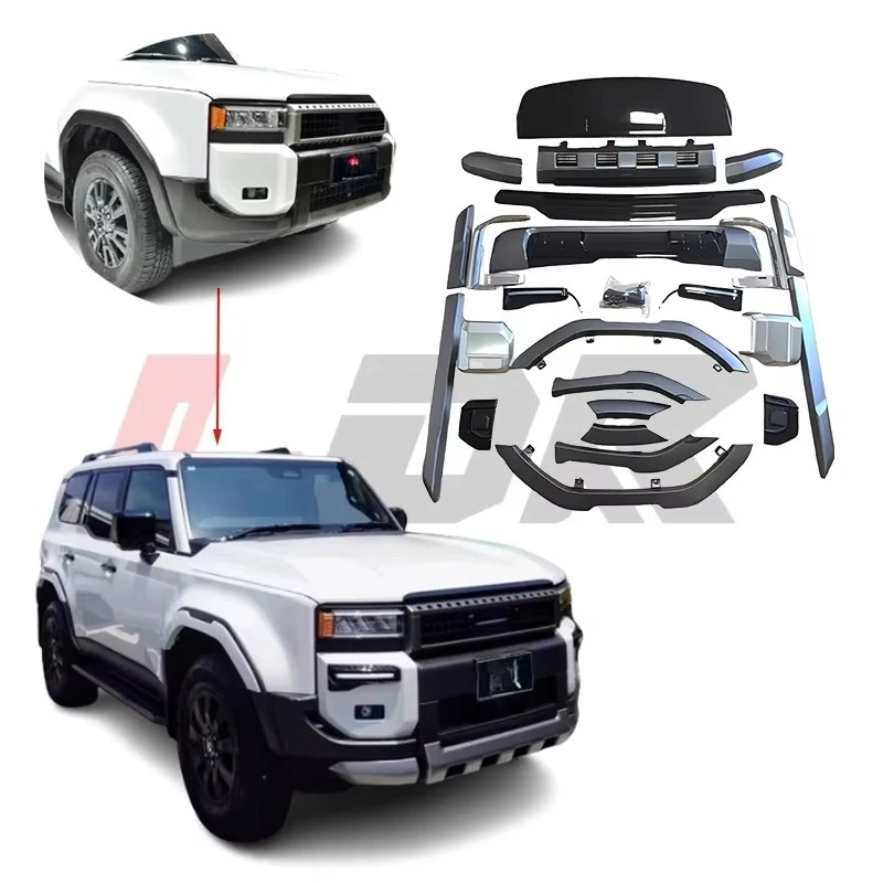 

100% Fitment Bodykit for TO-YO-TA Land Cruiser PRADO LC250 Upgrade to Modellista Style Facelift Car Accessories