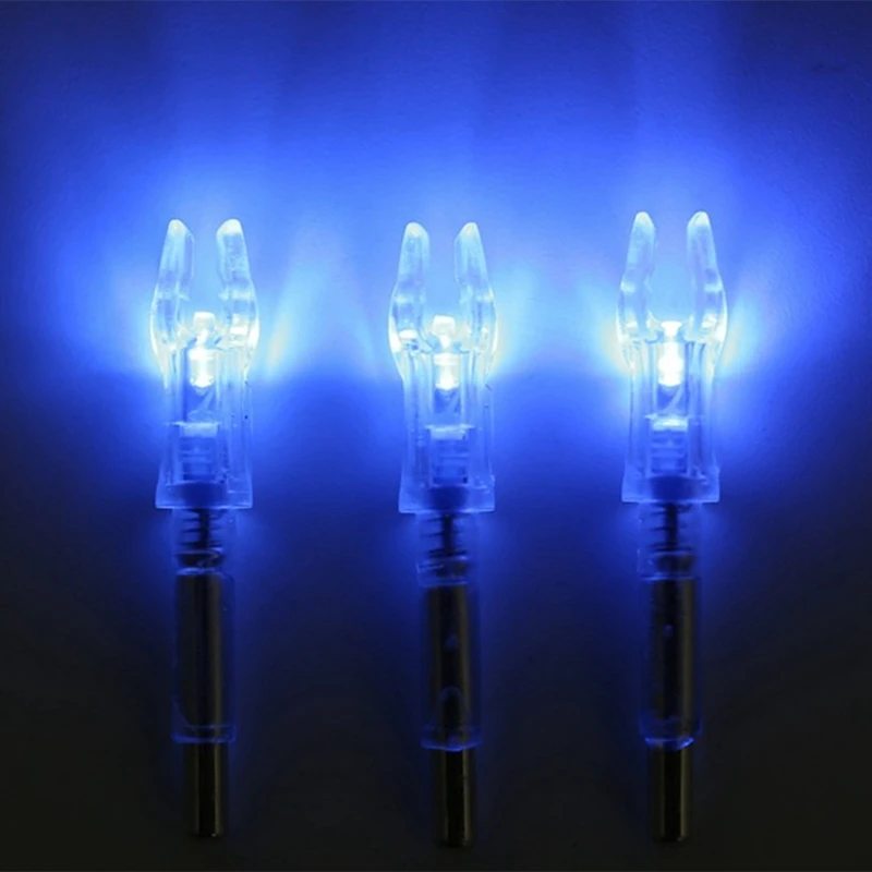 

1Set Automatically LED Lighted Nock Fits G, X, And S Series Arrows With 4.2Mm/165 Inside Diameter With Conversion Ring