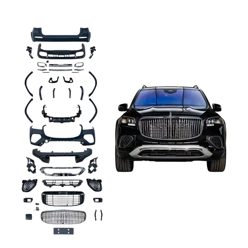 High Quality MBH Style Full Body Kit With Bumper Grille Fender For GLS X167 2024 Exterior Conversion Upgrade Tuning Parts