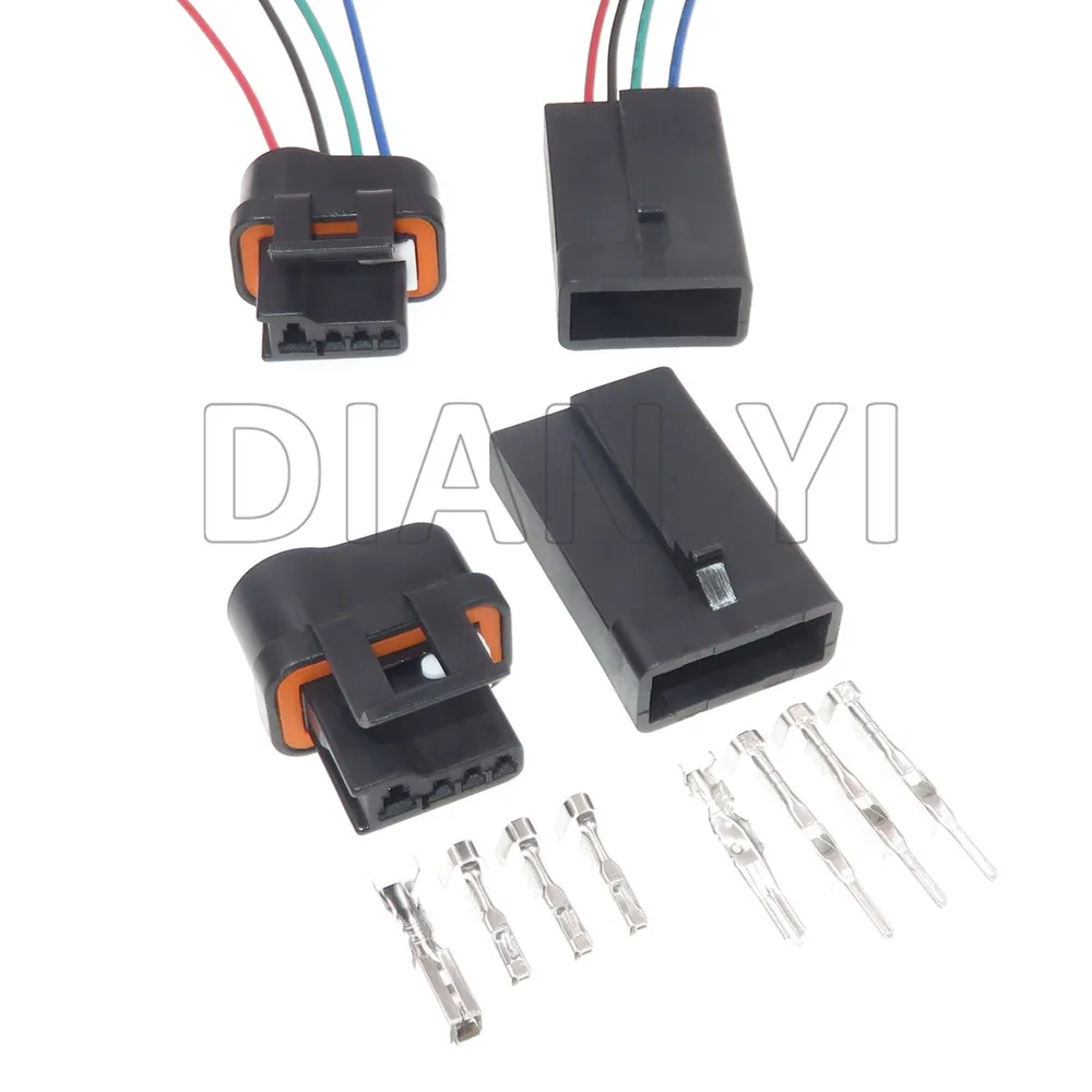 

Комплект из 4-контактных автомобильных композитных разъемов серии 1.5 2.8 (12124898) для подключения переменного тока, клеммный соединитель для автомобильной проводки