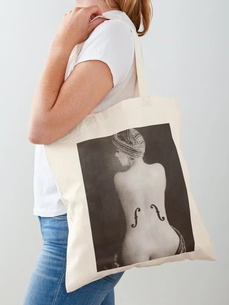 

Le Violon d'Ingres (Ingres's Violin) by Man Ray Tote Bag tote bag foldable reusable bag cute pouch